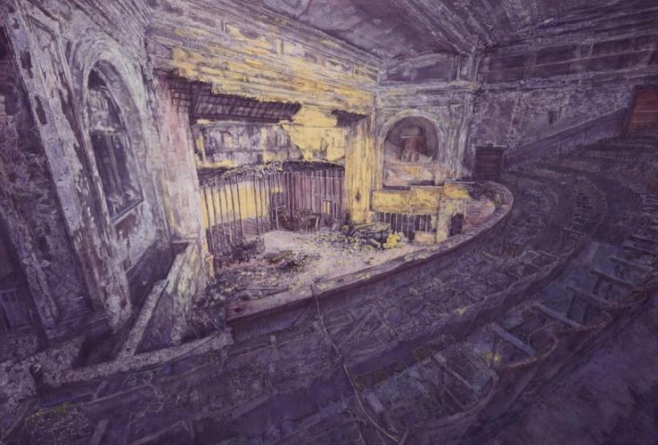 入圍全國新文藝群體美術(shù)作品展水彩作品