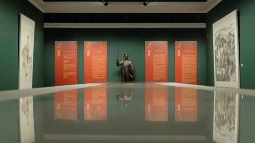 圖像中的 義勇軍進行曲 玉溪市文藝精品創(chuàng)作扶持項目 聶耳和國歌 主題美術(shù)創(chuàng)作展在玉溪師范學院美術(shù)館開展