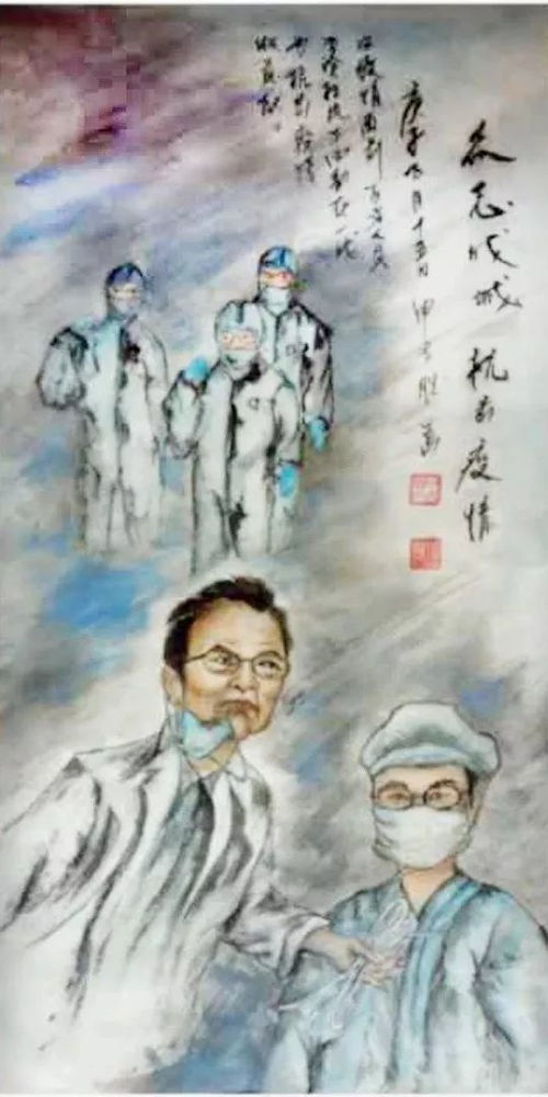 文水縣文藝工作者積極開展疫情防控主題藝術(shù)創(chuàng)作之六