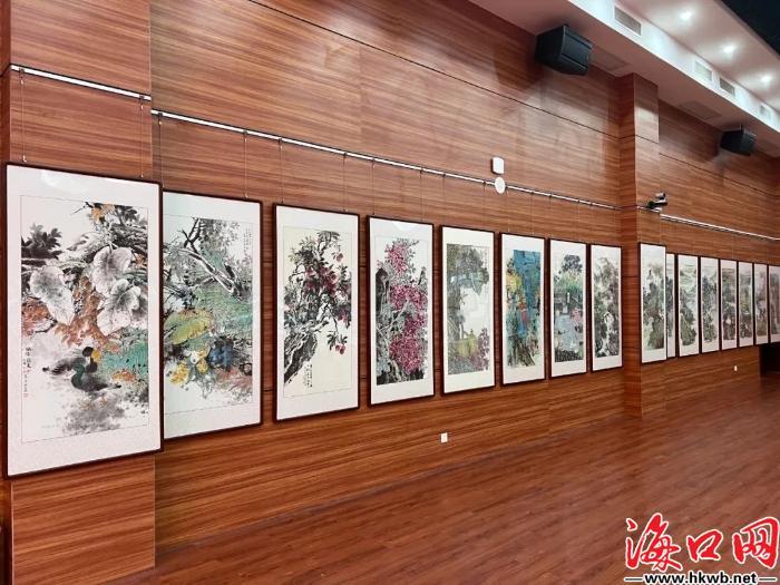 ?？谑协偵絽^開展&ldquo;喜迎二十大 助力自貿港&rdquo;文藝作品展[圖]